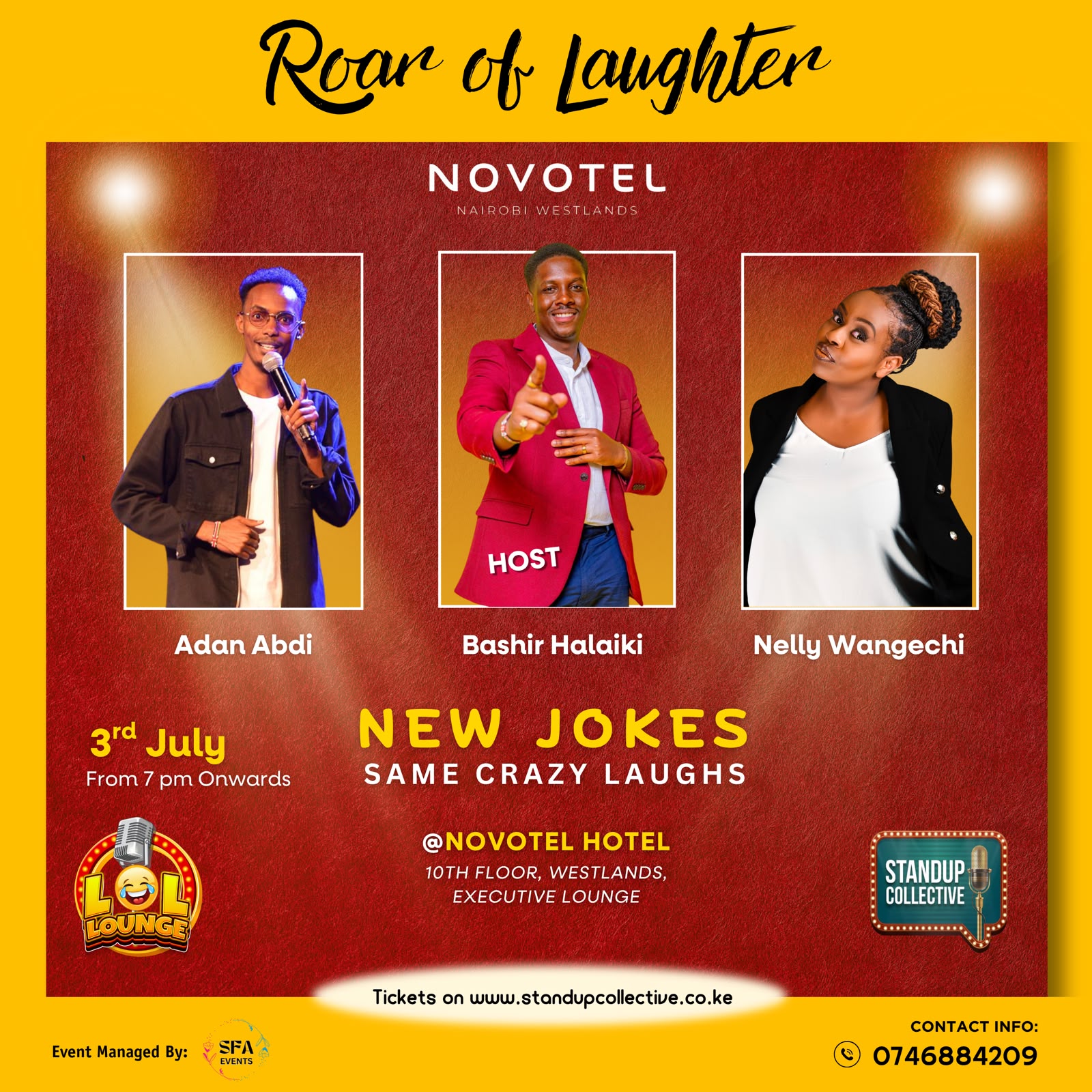 Novotel Comedy Night 3rd July