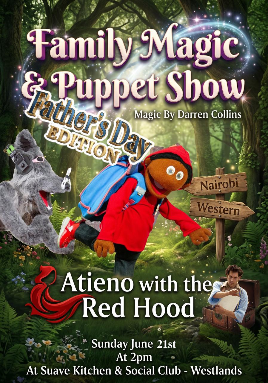 WESTLANDS: Family Magic & Puppet Show 21st June
