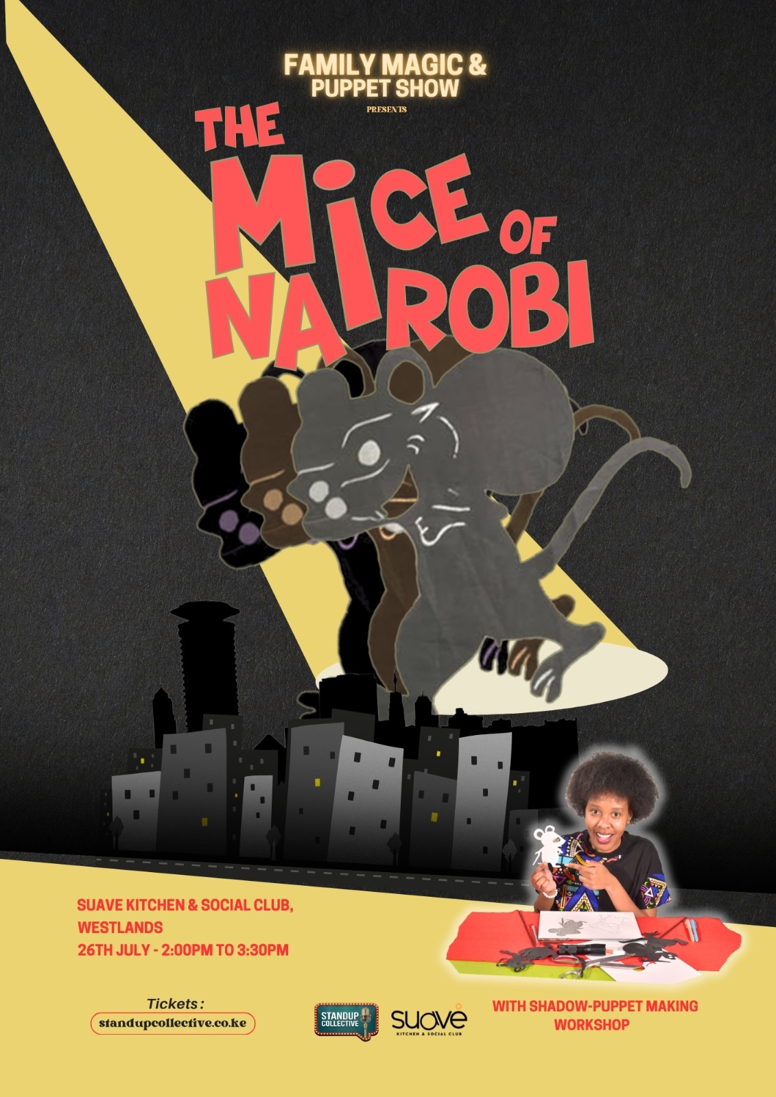 WESTLANDS: Family Magic & Puppet Show 26th July
