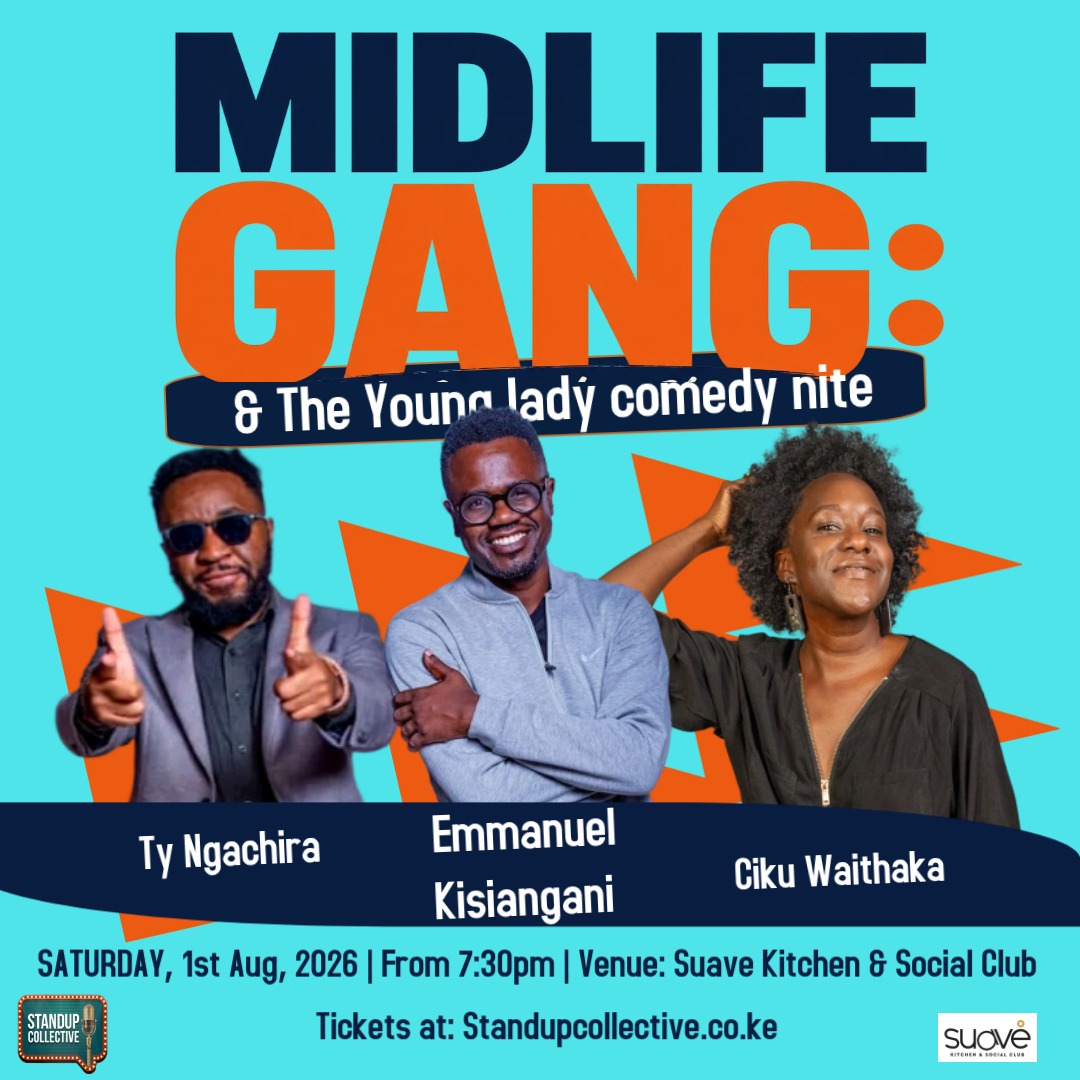 WESTLANDS: Midlife Gang & The Young Lady Comedy Night 1st August