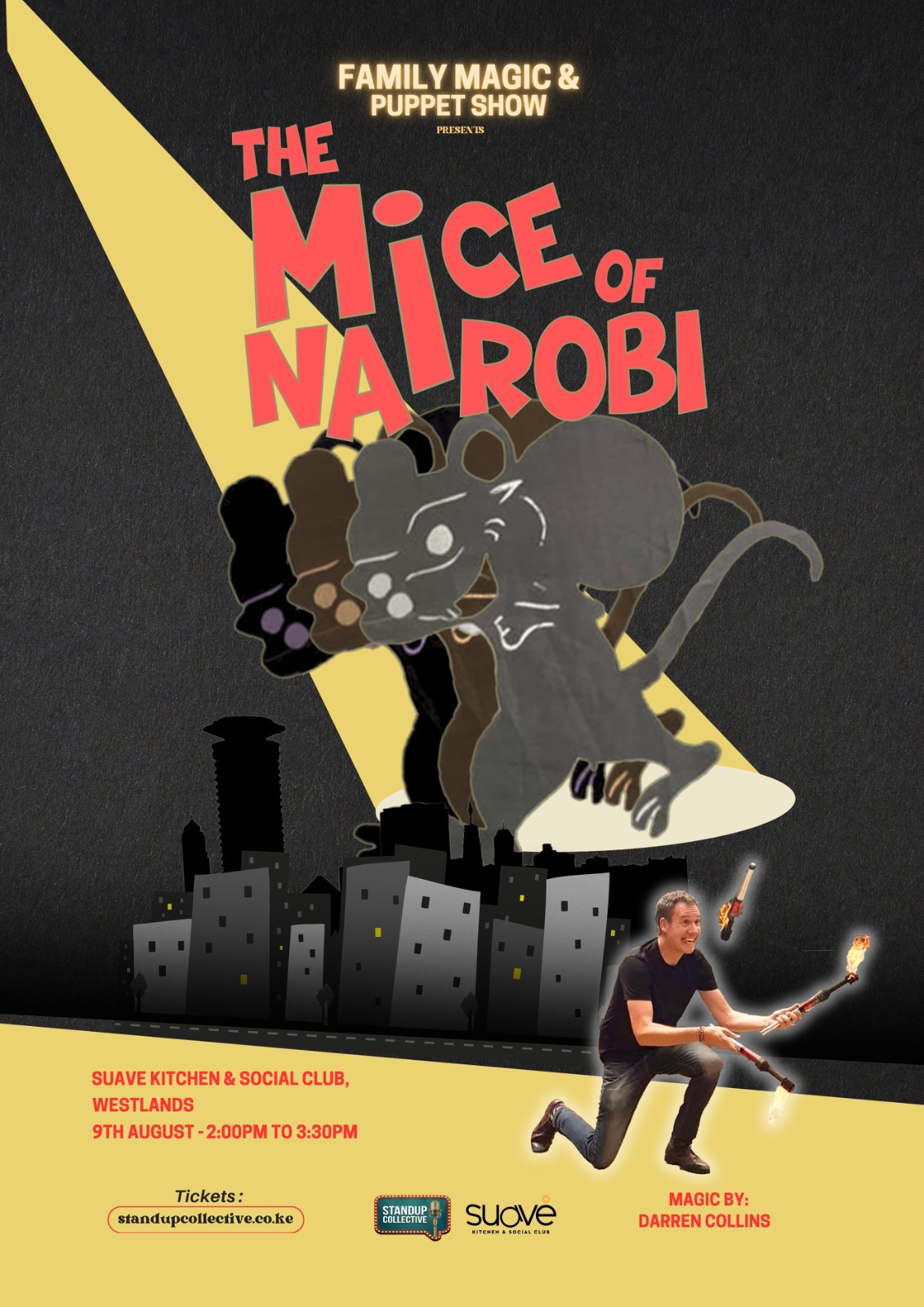Family Magic & Puppet Show 9th August