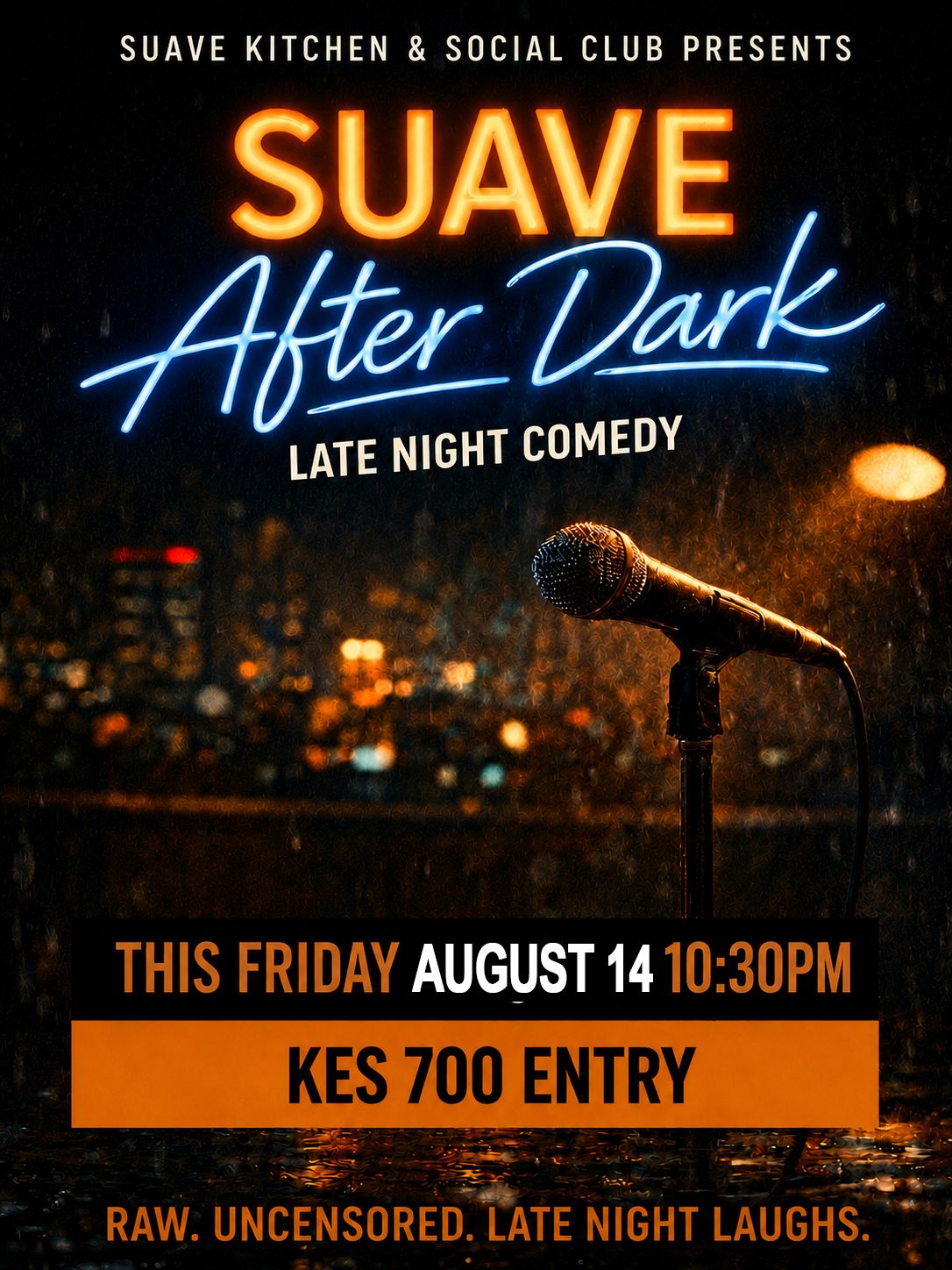 Suave After Dark 14th August