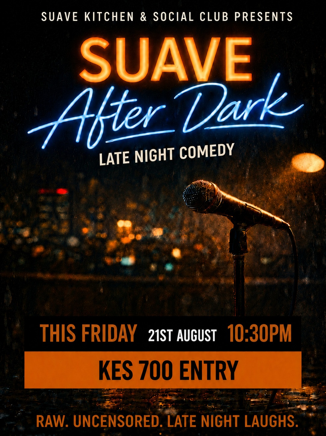 Suave After Dark 21st Aug