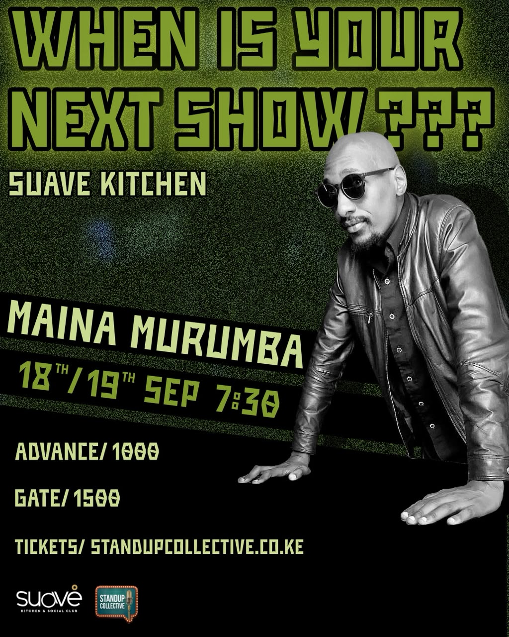 WESTLANDS: WHEN IS YOUR NEXT SHOW?