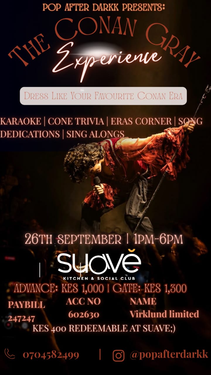 WESTLANDS:  The Conan Gray Experience 26th SEP