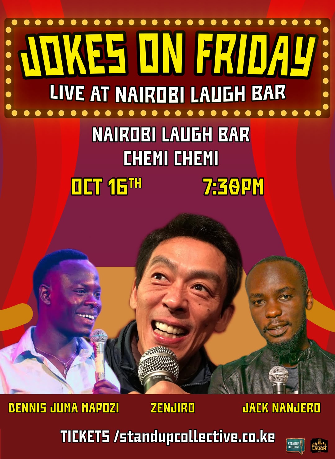 LAVINGTON: JOKES ON FRIDAY 16TH October