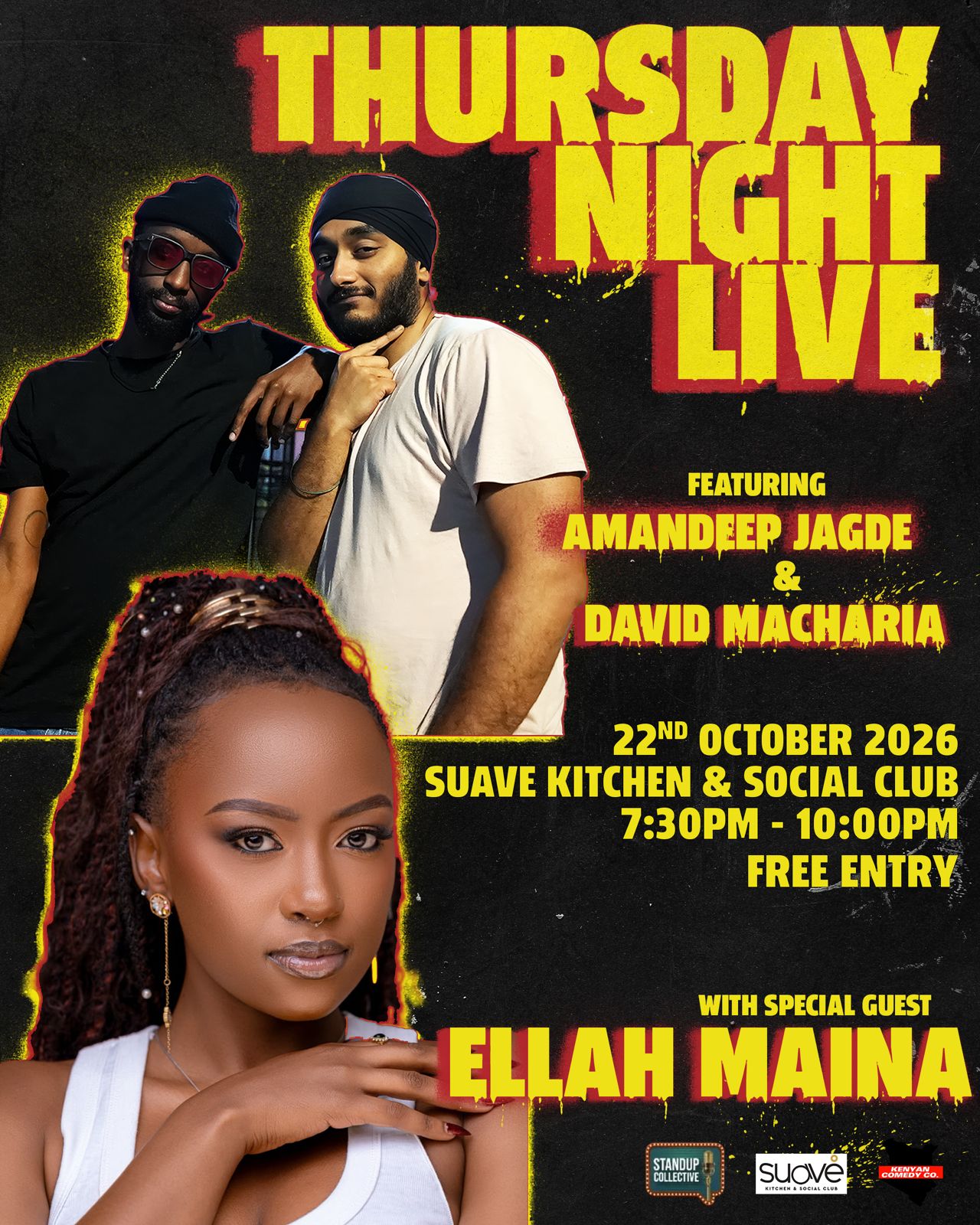 WESTLANDS: Thursday Night Live 22ND  October