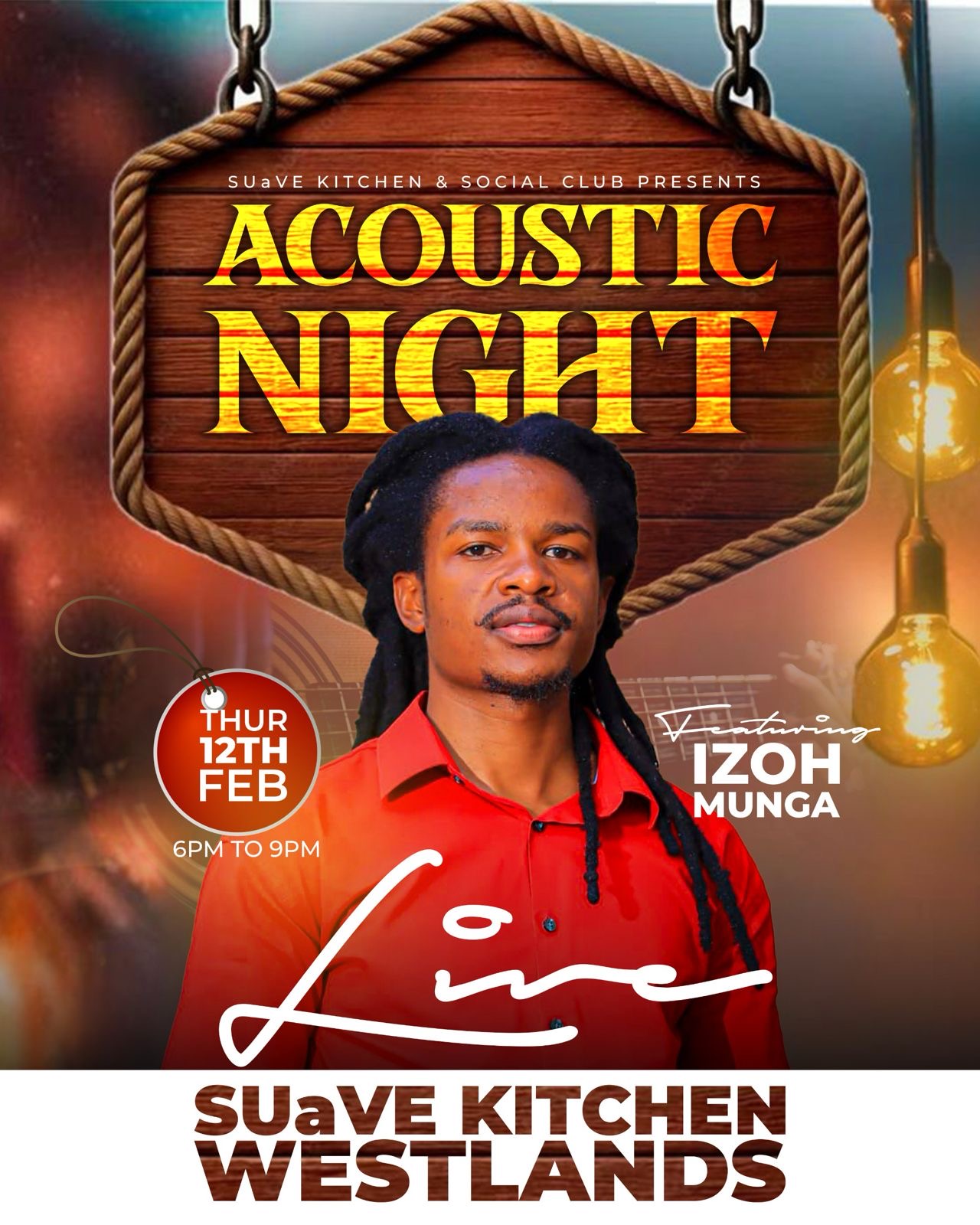 Izoh Munga : Acoustic Night at Westlands