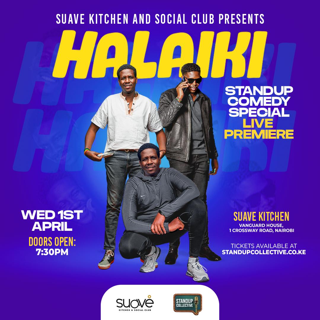 WESTLANDS: Halaiki: A Standup Special Screening APRIL 1ST