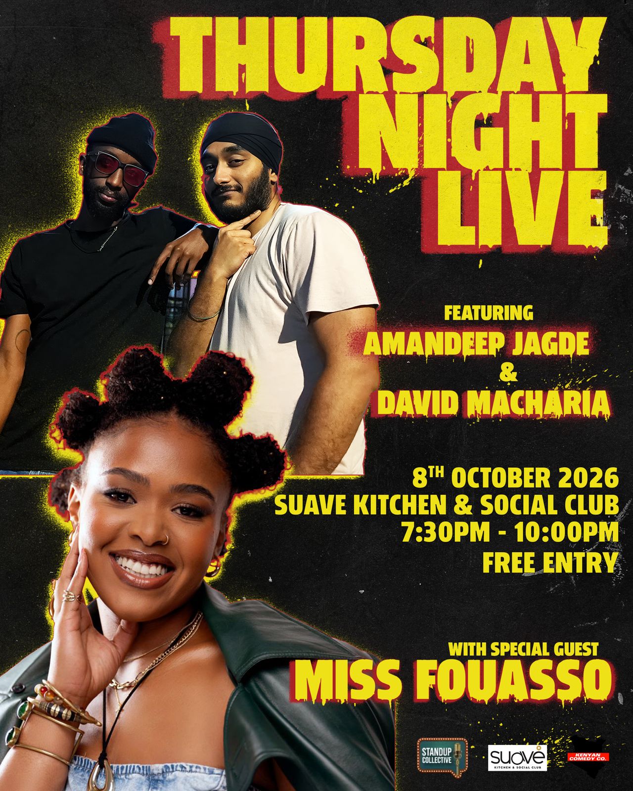 WESTLANDS: Thursday Night Live 8th October