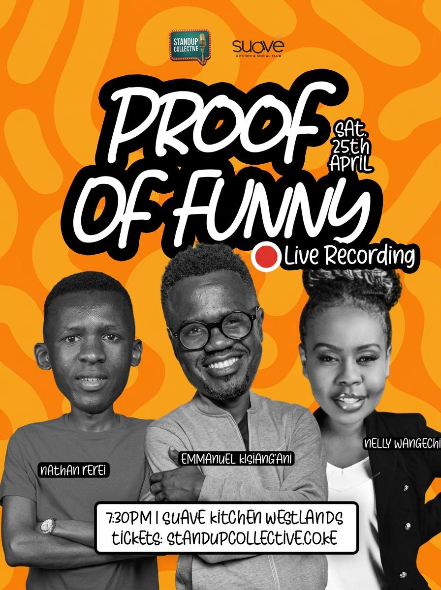 WESTLANDS: The Proof of Funny 25th April