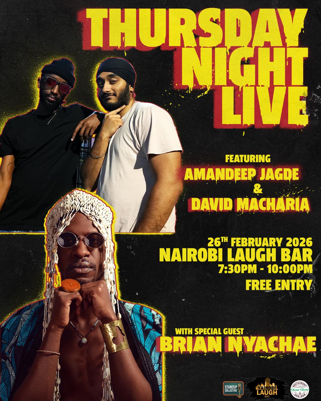LAVINGTON: Thursday Night Live 26th Feb 