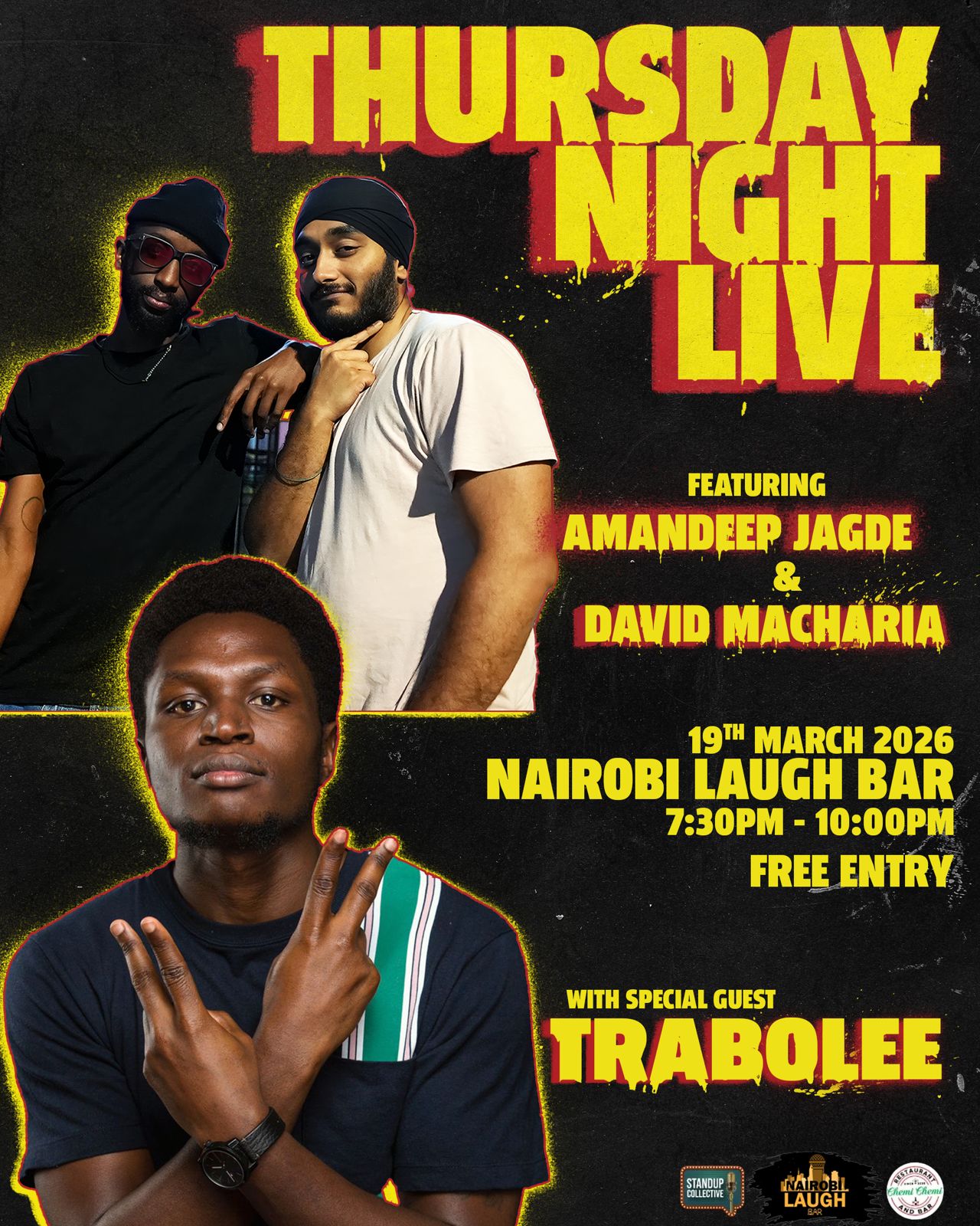LAVINGTON: Thursday Night Live 19th March